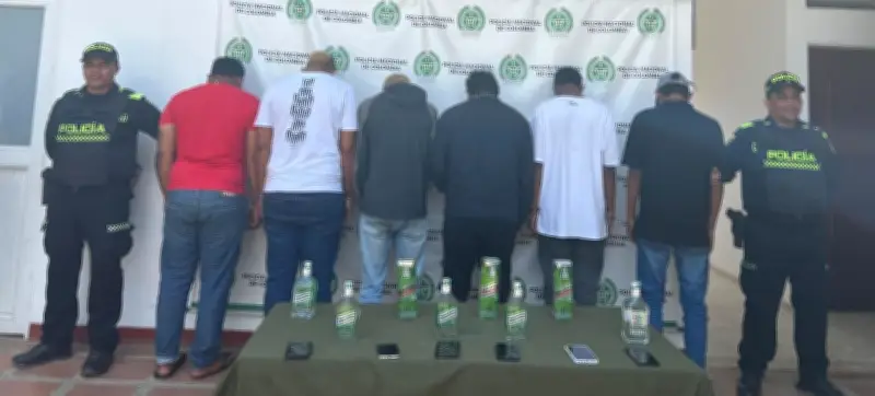 Capturan a seis estafadores de 'Los Nequis' en Bolívar por falsos pagos digitales