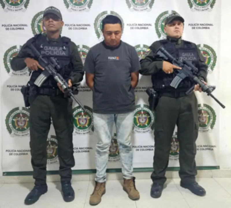 Capturan a 'Sierpano', cabecilla del Clan del Golfo en operación conjunta en Sucre