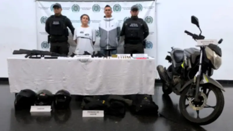 Capturan en Antioquia a extorsionadores que usaban armas de juguete contra campesinos