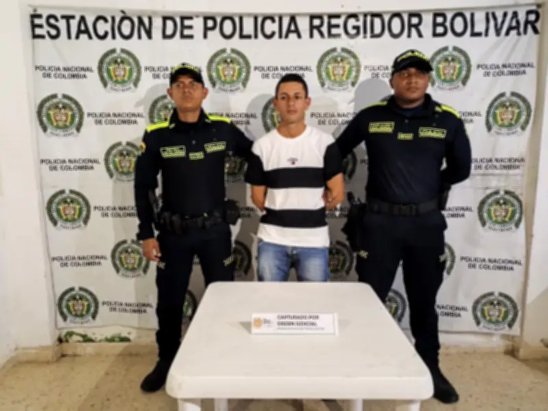 Capturan en Regidor, Bolívar, a hombre con condena de 8 años por drogas