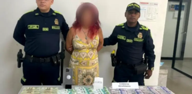 Capturan en Soledad a mujer con más de $31 millones tras presunto hurto en Cartagena