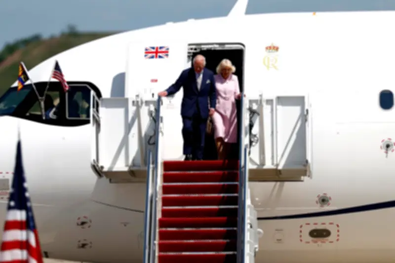 Carlos III llega a EE.UU. para visita de Estado con Trump