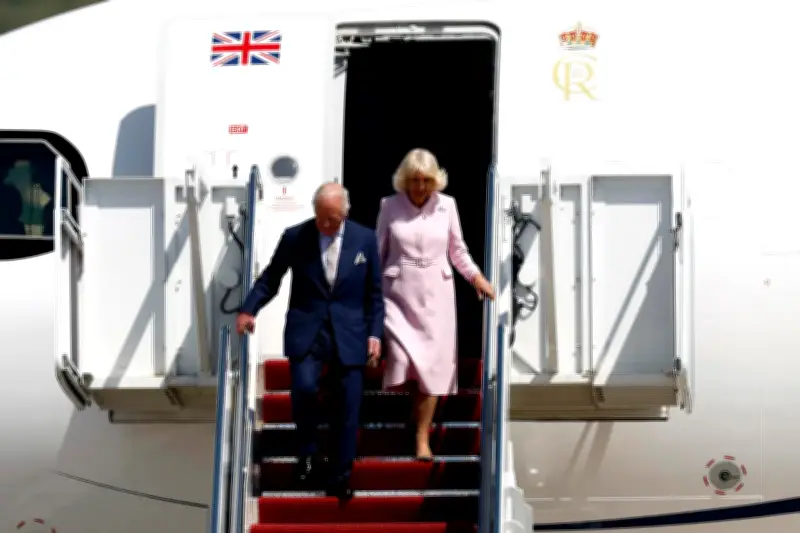 Carlos III y Camila inician visita de Estado a EE.UU. con pomposa ceremonia