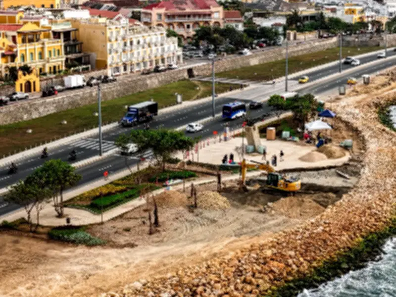 Cartagena avanza en plan Defensa Costera 2050 tras frente frío en Caribe