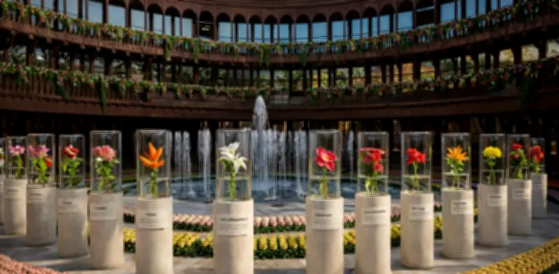 Cartagena inaugura circuito floral urbano en Semana Santa con miles de rosas bogotanas