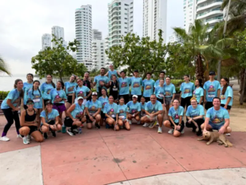 Cartagena se une en carrera 5K estudiantil para niños con labio y paladar hendido