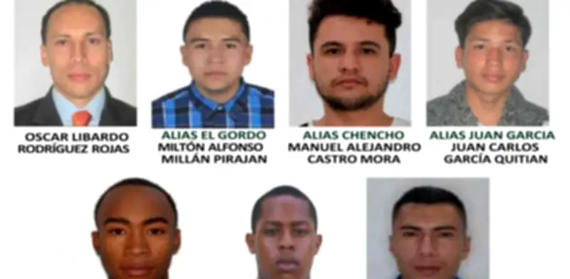 Cartel de los homicidas más buscados en Bogotá: siete hombres vinculados a feminicidios y riñas mortales