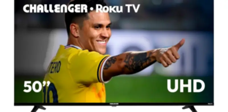 Challenger y Roku lanzan televisores inteligentes para revolucionar el entretenimiento en Colombia
