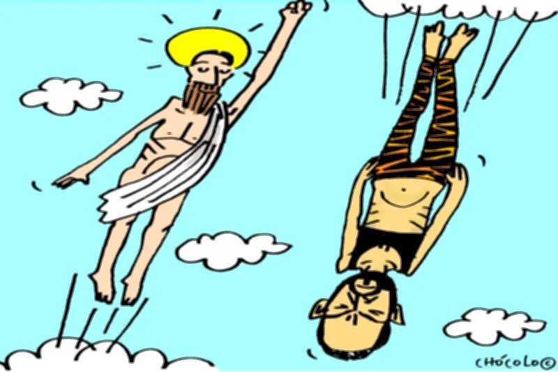 Chocolo critica la corrupción política en su caricatura más reciente