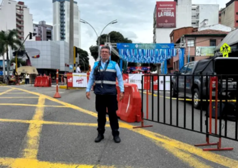 Cierres viales en Bucaramanga este domingo por carrera deportiva