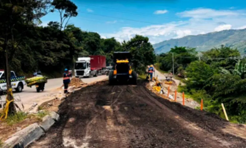 Cierres viales en Bucaramanga: obras de mantenimiento en 'Paso Malo' alteran movilidad