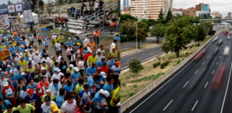 Cierres viales por Adidas Splits 7K en Bogotá: desvíos y rutas alternas