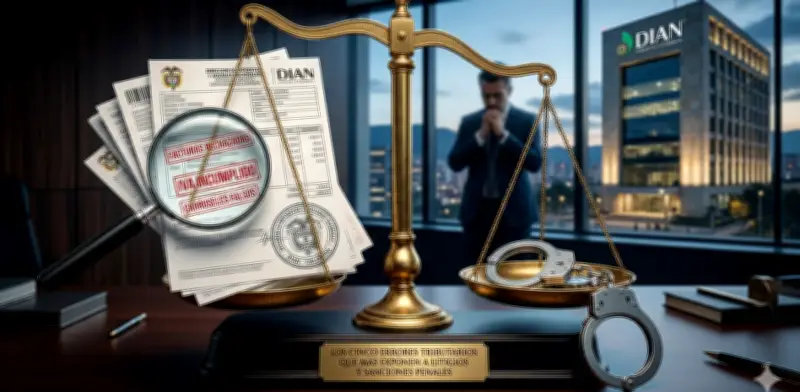 Cinco errores fiscales que llevan a empresas colombianas a enfrentar procesos penales con la Dian