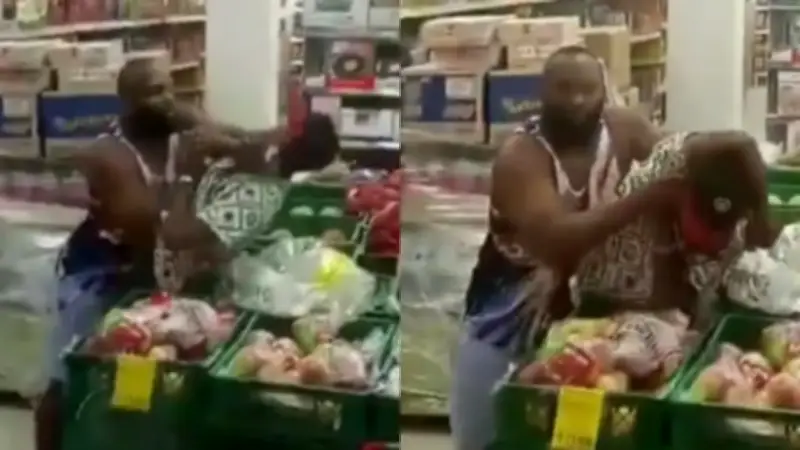 Cliente usa artes marciales para frustrar robo en Tienda D1 de Soledad, Atlántico