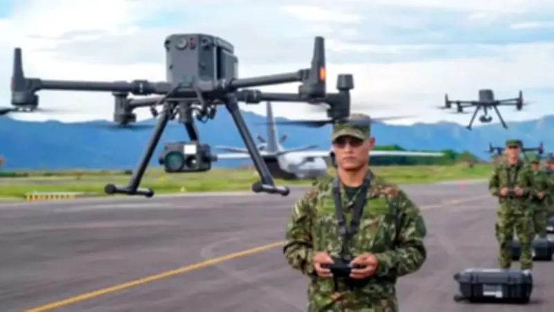 Colombia busca en el exterior escudo antidrones tras fallido proceso local
