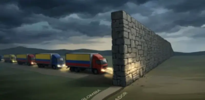 Colombia elevará aranceles hasta 75% en respuesta a medidas comerciales de Ecuador