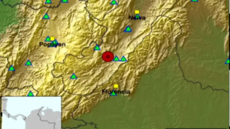 Colombia registra múltiples temblores en varias regiones este 22 de abril de 2026