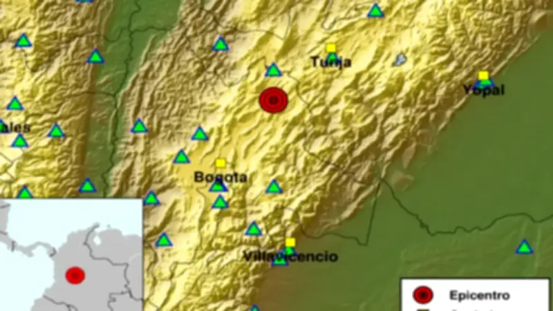 Colombia registra más de diez sismos en un solo día, con epicentros en múltiples regiones