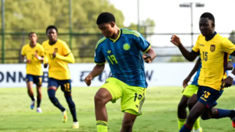 Colombia Sub-17 empata sin goles con Ecuador y debe reaccionar ante Chile en el Sudamericano
