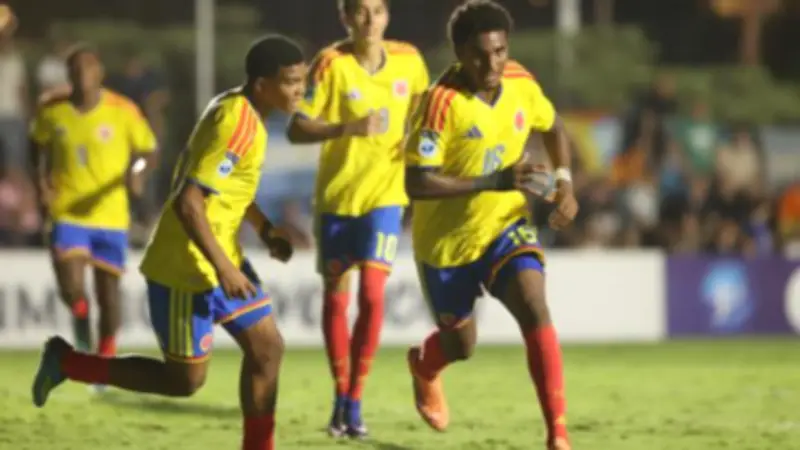 Colombia Sub 17 hace historia al golear 4-0 a Argentina y conquistar el Sudamericano