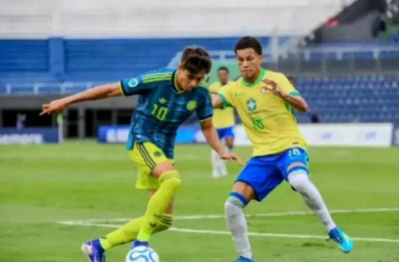 Colombia vence a Brasil y avanza a la final del Sudamericano Sub 17 en Paraguay