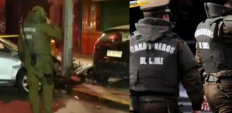 Colombiana muere en Chile tras atropello de carabineros ebrios que huyeron