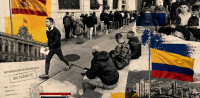 Colombianos duermen en la calle en España buscando regularización: 'Nos abandonan'