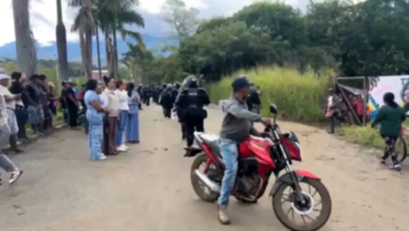 Comunidades indígenas desalojan predio de la SAE en Jamundí tras diálogo con autoridades