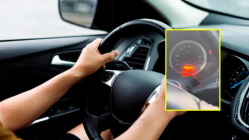 Conductor capta el instante en que su Renault Symbol alcanza el millón de kilómetros