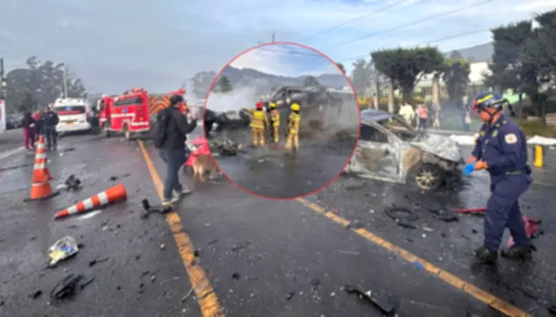 Conductor de tractomula alertó con bocina antes de fatal accidente en Zipaquirá