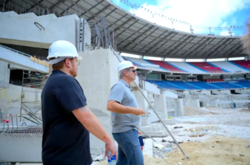 Conmebol supervisa avances del estadio Roberto Meléndez para final de Copa Sudamericana 2026