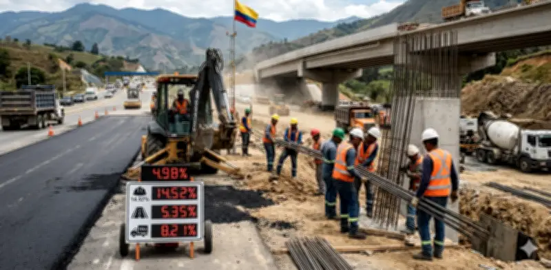 Costos de construcción civil en Colombia aumentan casi 5% anual según DANE
