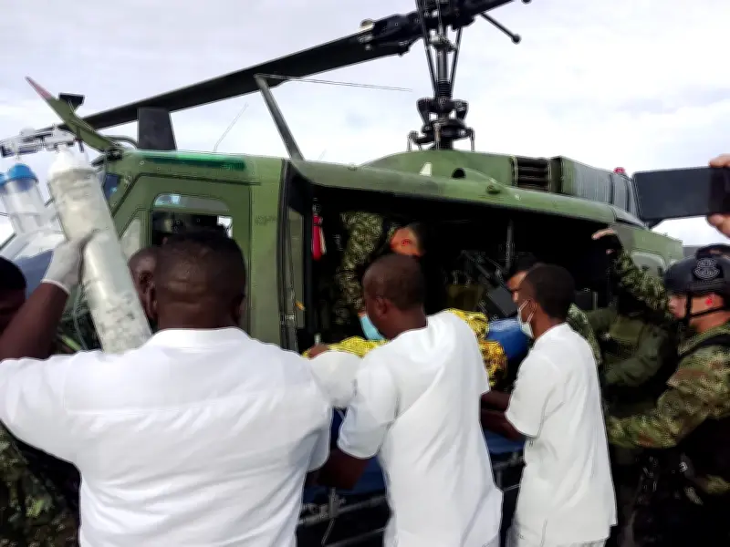 Cuatro menores heridos por minas antipersonal en Nariño: Ejército realiza evacuación de emergencia
