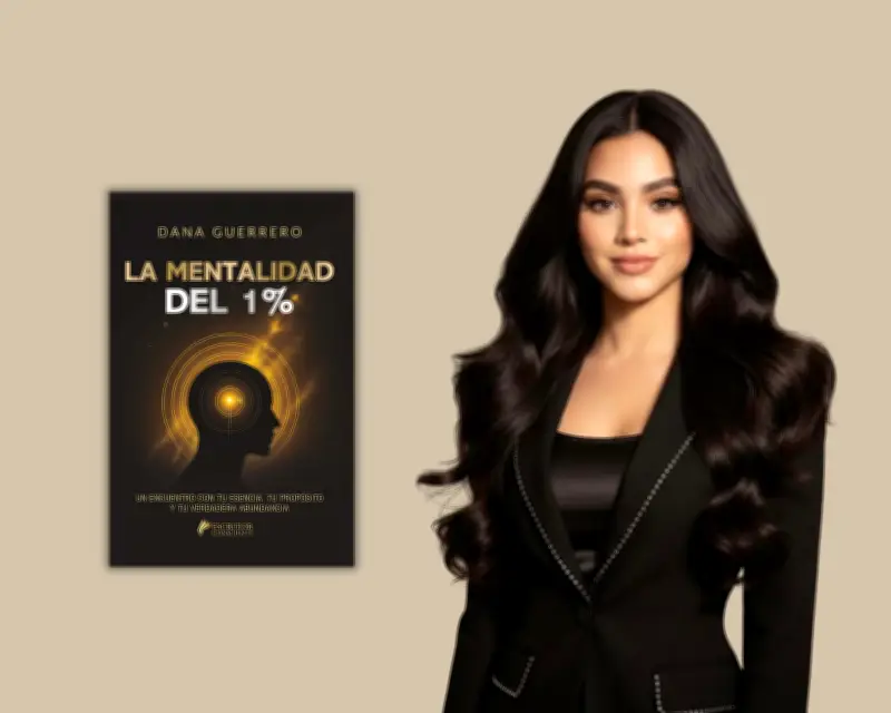 Dana Guerrero lanza su libro 'La mentalidad del 1 %' en la FILBo
