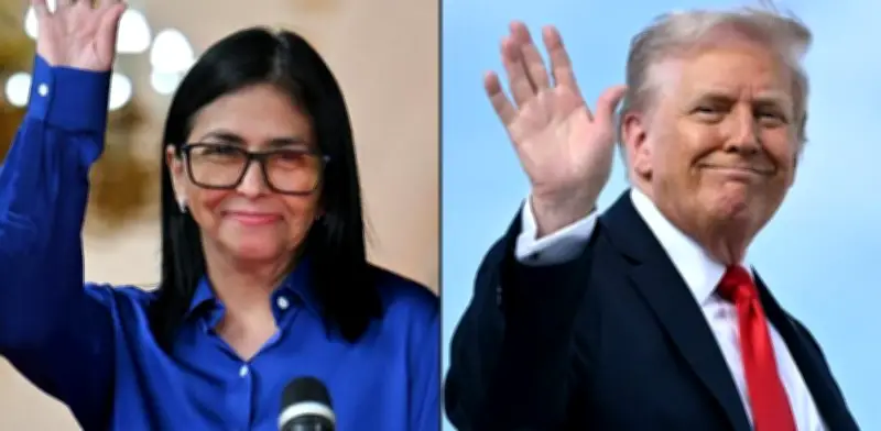 Delcy Rodríguez agradece a Donald Trump tras firmar nueva Ley de Minas en Venezuela