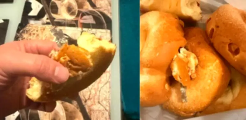 Denuncian cuchilla de afeitar en roscón en Suba: crece preocupación por controles