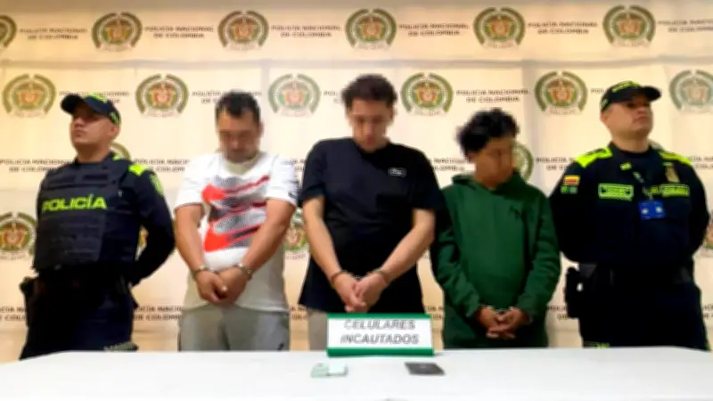 Desarticulan banda 'Los Fijadores' dedicada al hurto por fleteo en varias ciudades del país