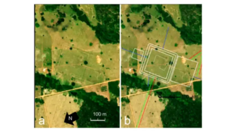 Descubren red de caminos precolombinos de 350 km en la Amazonia mediante imágenes satelitales