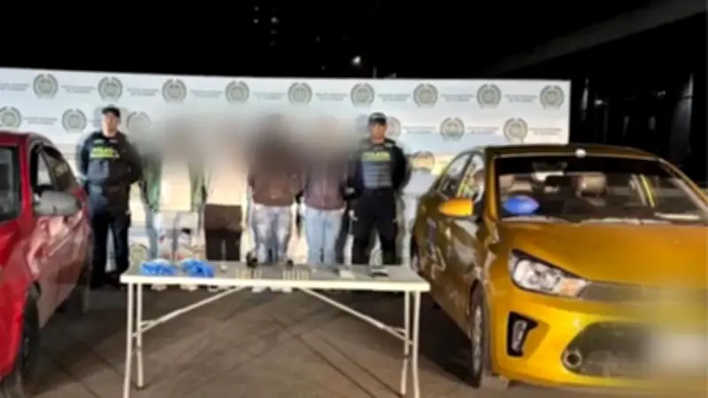 Desmantelan banda que golpeó a adulto mayor para robarle su vehículo en Bogotá