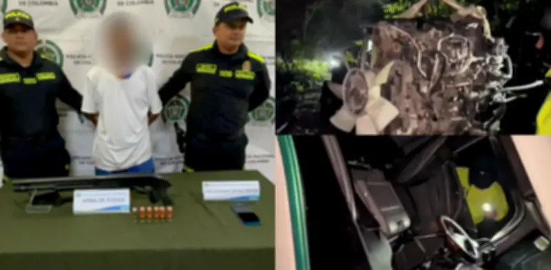 Desmantelan en Galapa deshuesadero ilegal de vehículos robados en Barranquilla