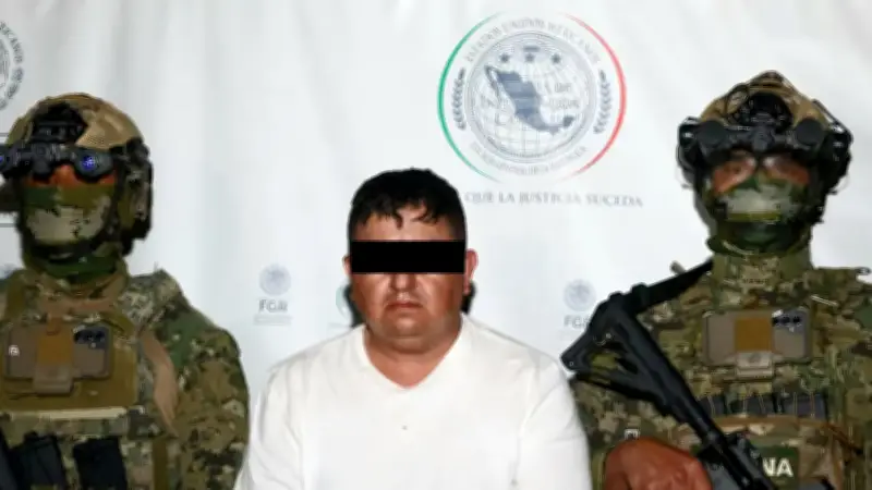 Detienen en México a alias El Jardinero, líder del CJNG con recompensa de 5 millones de dólares