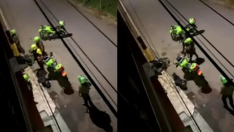 Dos menores heridos tras persecución policial en San Pedro de los Milagros, Antioquia