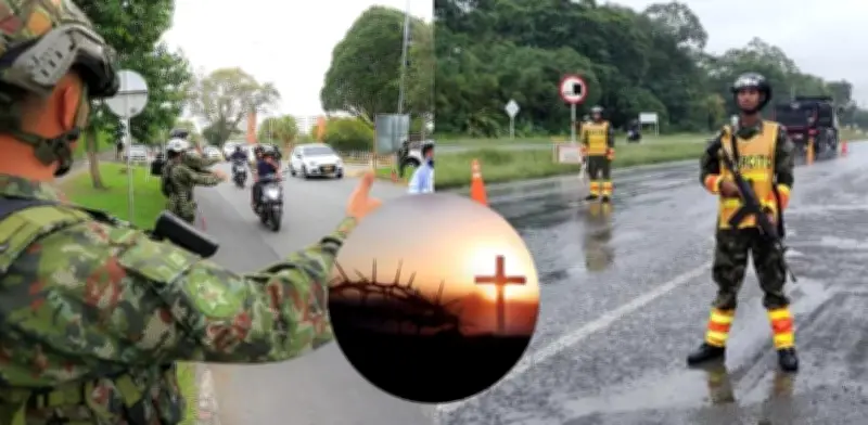 Ejército Nacional despliega más de 8.000 soldados para seguridad vial en Semana Santa en Colombia