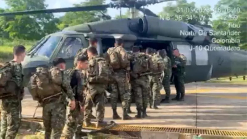 Ejército Nacional evacúa soldados que protestaron por condiciones en base militar de Tibú