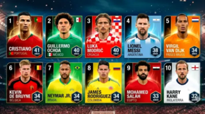 El adiós mundialista: Cristiano, Messi y otras estrellas jugarán su última Copa del Mundo en 2026