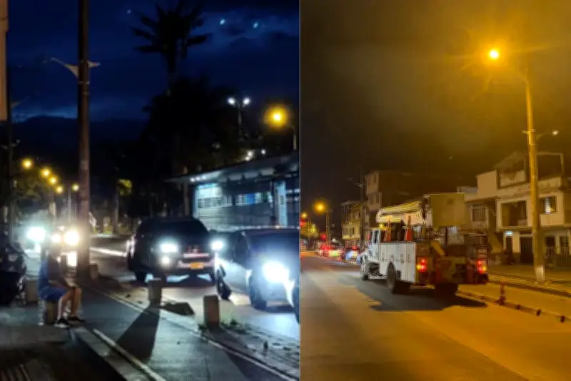 Emcali recupera luminarias vandalizadas en Cien Palos tras denuncias de inseguridad