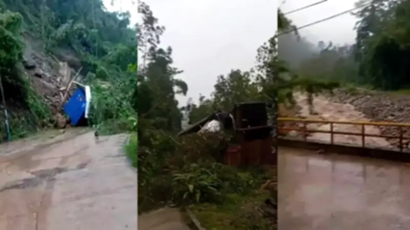 Emergencia por lluvias en Santander: 11 municipios en alerta roja y campesinos incomunicados