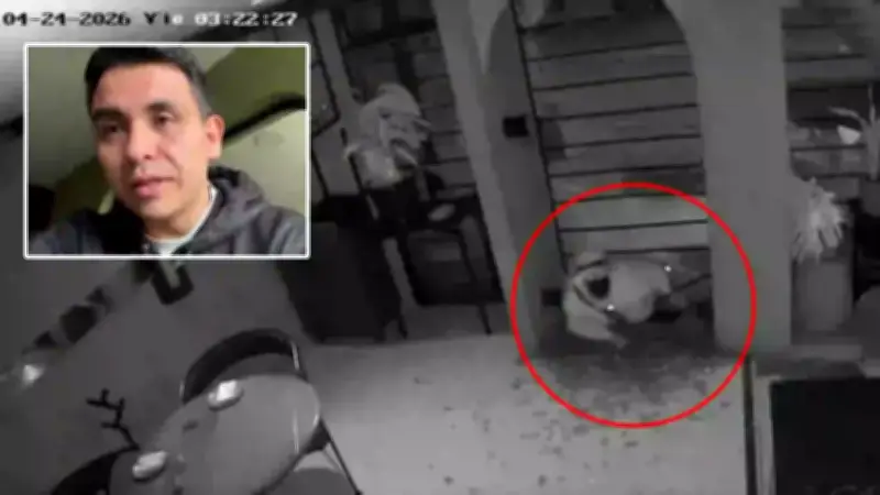 En menos de tres minutos ladrón robó millonada en restaurante de Bogotá