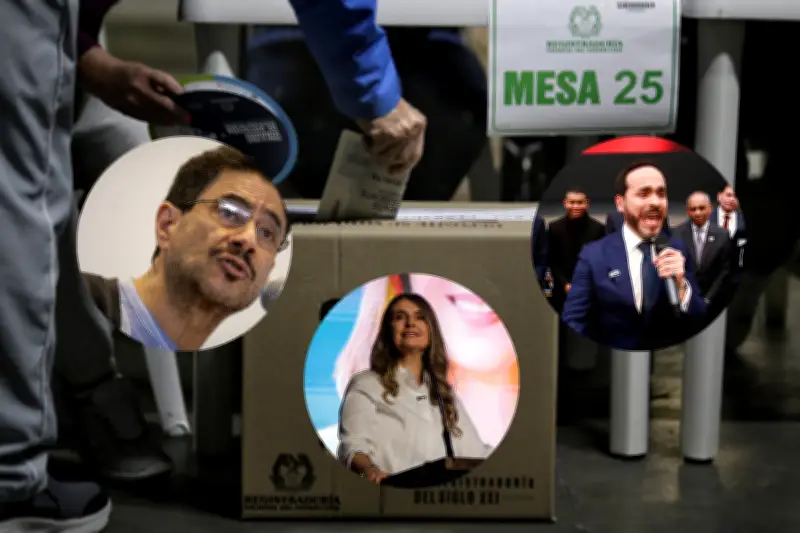 Encuesta revela que Cepeda lidera primera vuelta, pero perdería con Valencia