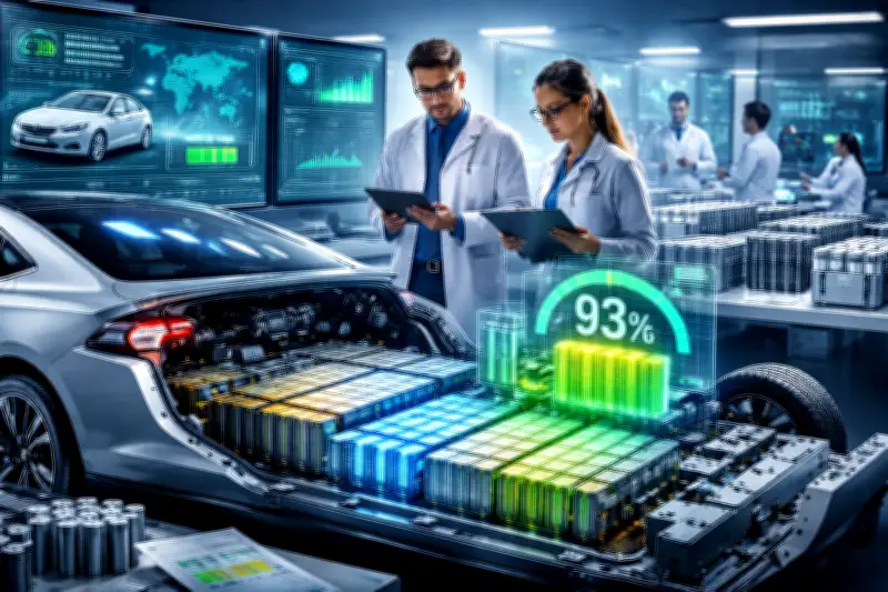 Estudio europeo revela que baterías de autos eléctricos mantienen 93% de capacidad tras 70.000 km